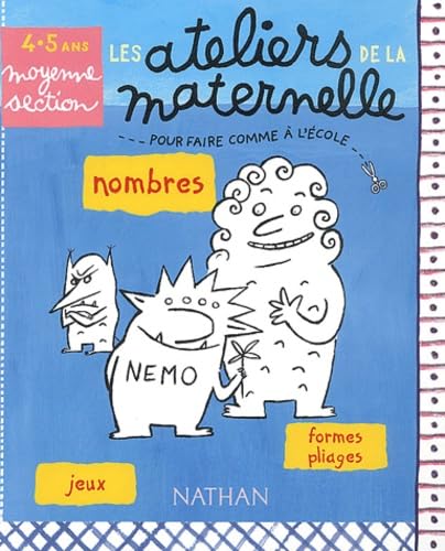 Nombres, Jeux, Formes pliages Maternelle Moyenne Section 4-5 ans book