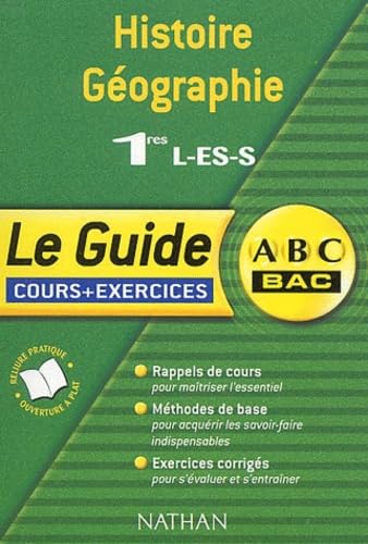 ABC du Bac : Histoire - Géographie, 1ère L - ES - S book