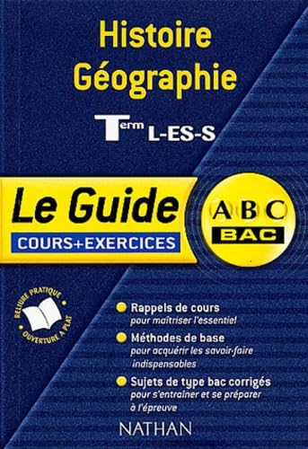 ABC du Bac : Histoire - Géographie L - ES - S, cours et exercices book