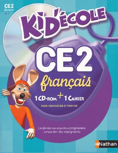 Kid'école (1 livre + 1 CD-Rom), niveau CE2 : Français, cahier d'exercice book