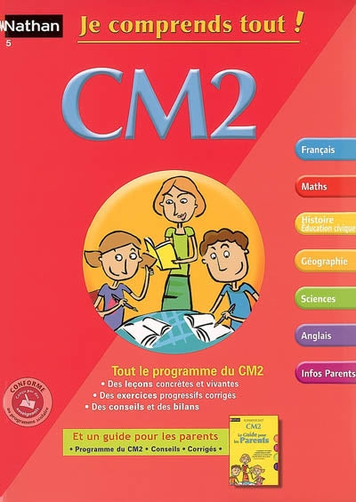 Product Image: Je comprends tout ! CM2 : tout le programme du CM2