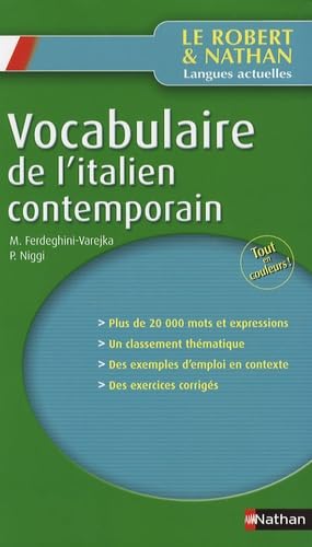 Vocabulaire de l'italien contemporain Books