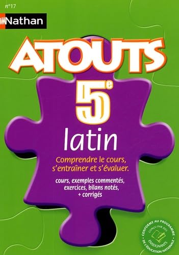 Latin 5e : comprendre le cours, s'entraîner et s'évaluer book