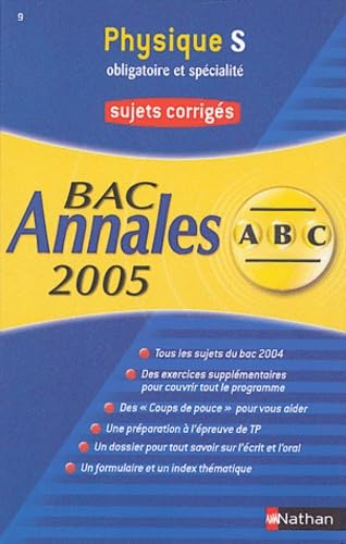 Physique S obligatoire et spécialité : corrigés book