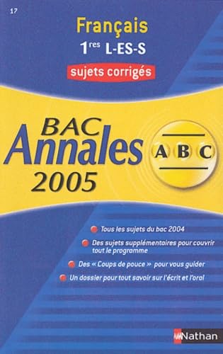 Français 1res L ES S : corrigés book
