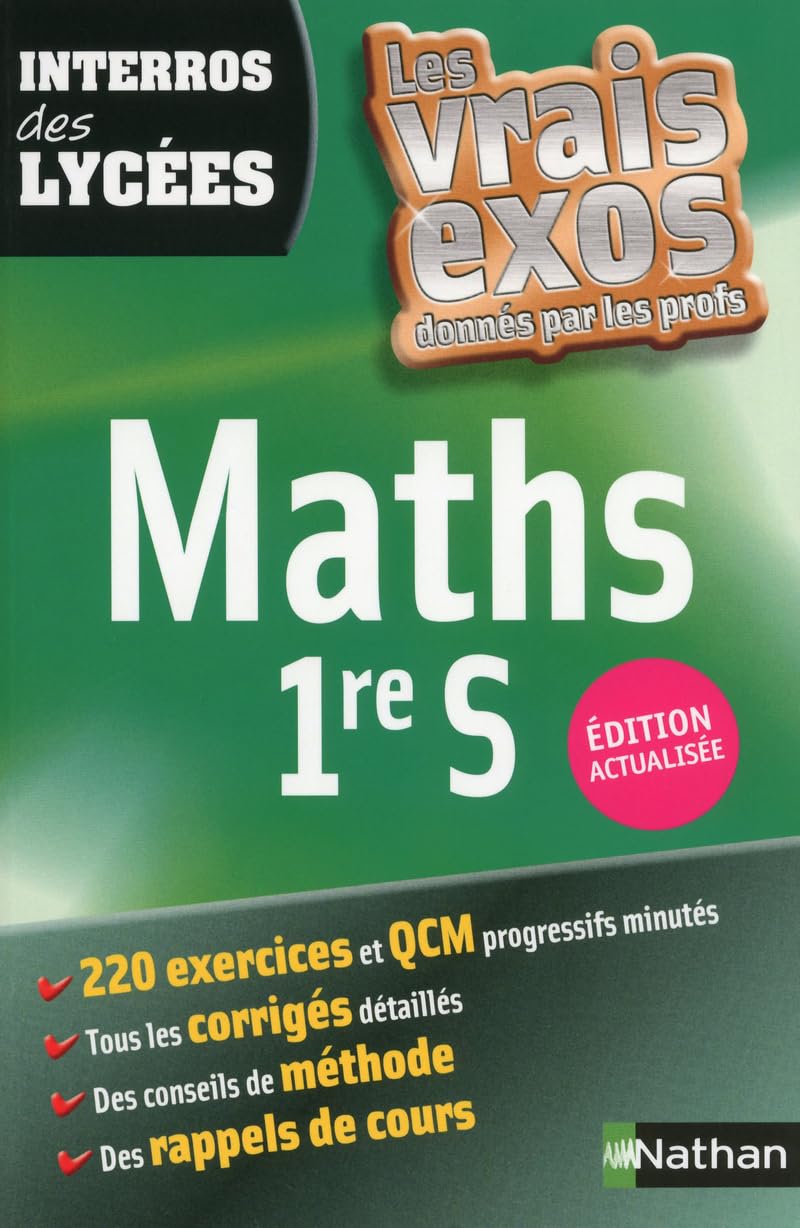 Maths 1e S Books
