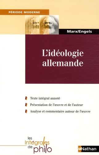 L'idéologie allemande (1845-1846): Tome 1 Books