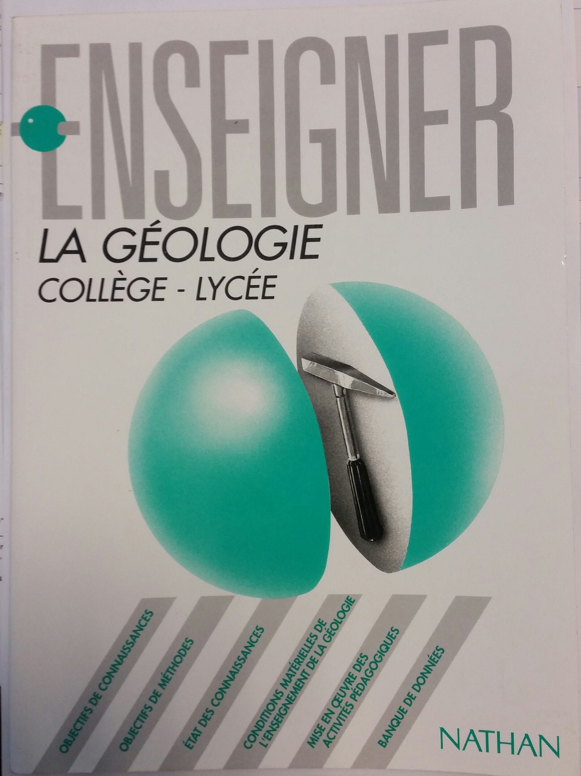 Enseigner La Geologie College Lycee book