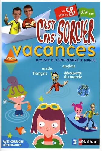 C'est pas sorcier vacances du CP vers le CE1: 6/7 ans book
