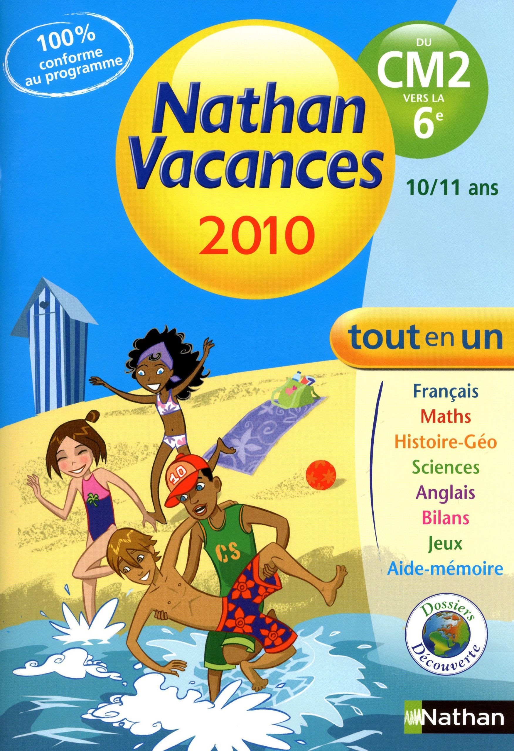 Nathan Vacances tout en un du CM2 vers la 6e book