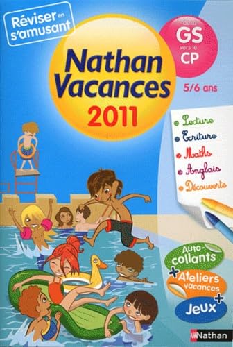 Nathan vacances - de la GS vers le CP: 5/6 ans book