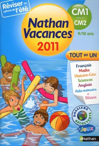 Nathan vacances - tout en un - du CM1 vers le CM2: 9/10 ans Books