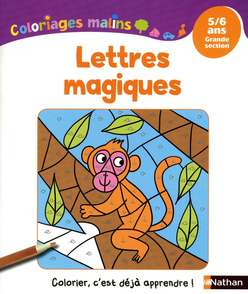 Lettres magiques GS: Grandee section 5-6 ans Books