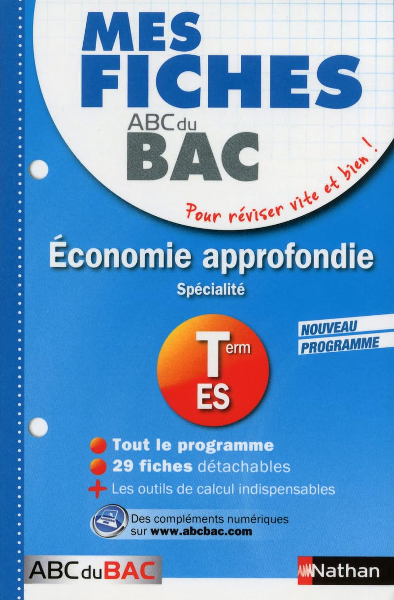 MES FICHES ABC BAC ECO APPROF book