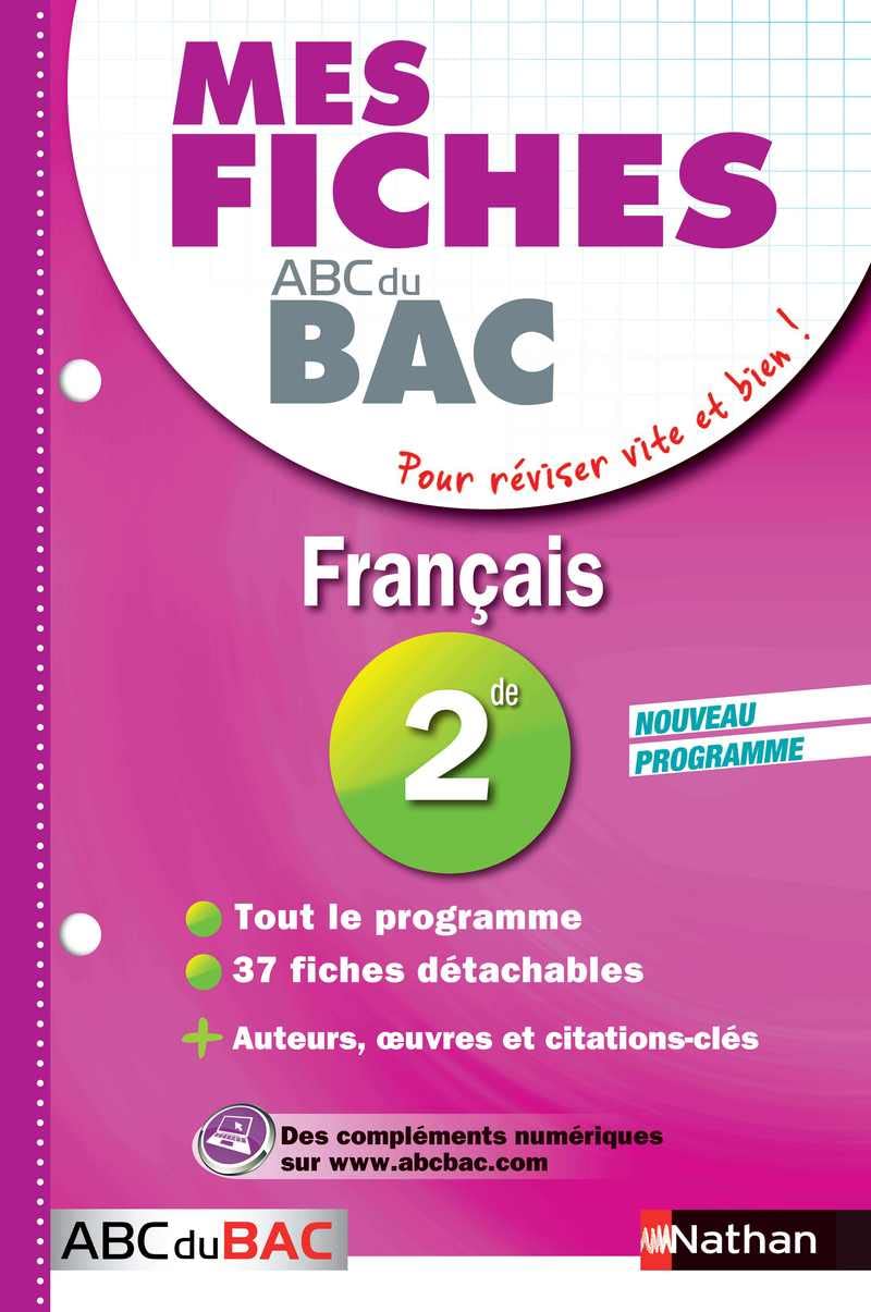 Mes fiches ABC du BAC Français 2de book