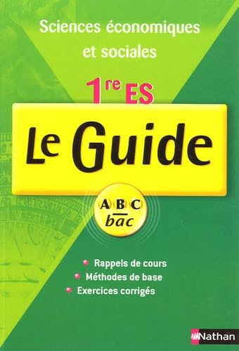 Sciences économiques et sociales 1e ES book