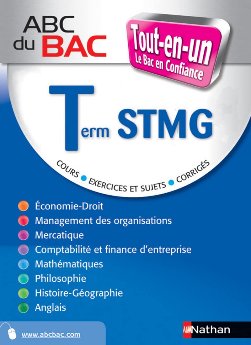 ABC du BAC Tout-en-un Term STMG book