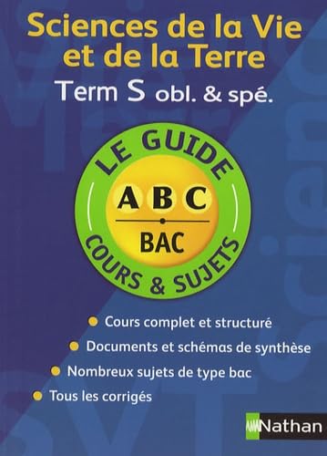 Sciences de la Vie et de la Terre Tle S: Obligatoire et Spécialité book