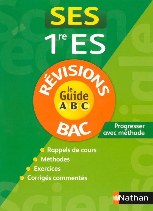 Sciences économiques et sociales 1e ES: Révisions Books