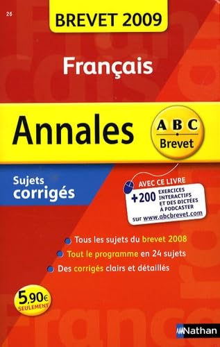 ANNAL 09 ABC BREV SUJ COR FRAN book