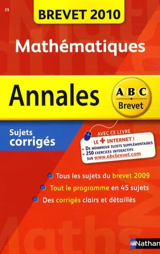 Mathématiques 3e: Sujets corrigés book