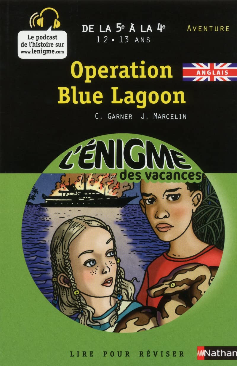 L'ENIGME DES VACANCES DE LA 5E A LA 4E - OPERATION BLUE LAGOON Professional & Reference Books