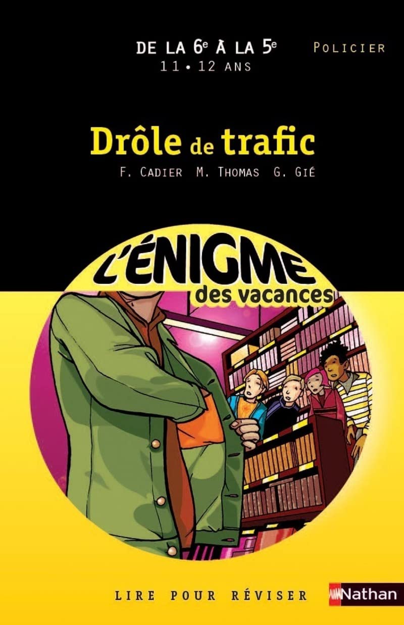 ENIGME DES VACANCES - DE LA 6E A LA 5E - DROLE DE TRAFIC Professional & Reference Books