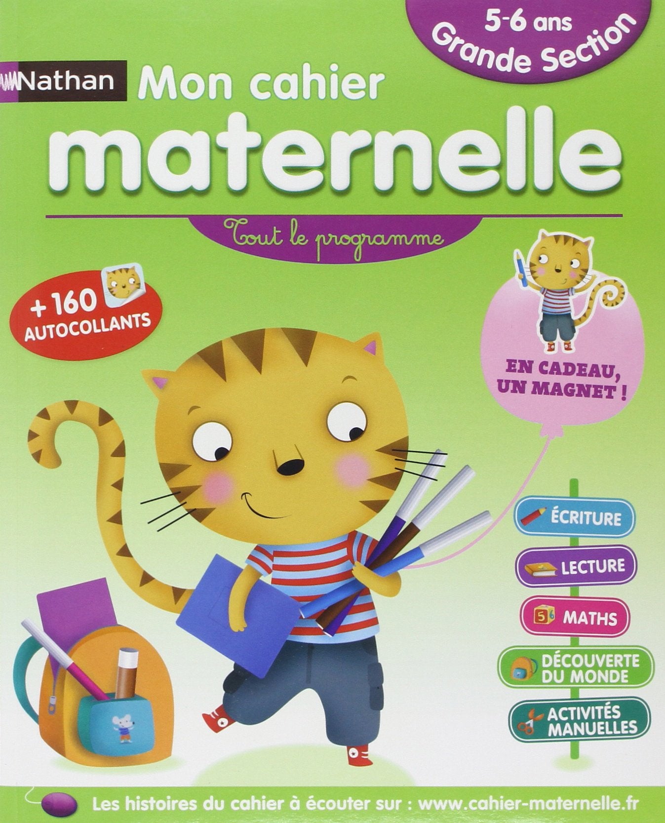 Mon cahier maternelle Grande Section - Tout le programme: 5-6 ans Books