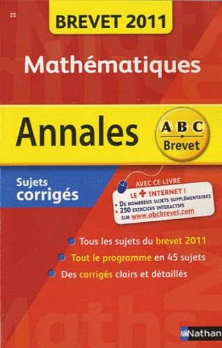 Mathématiques: Sujets corrigés book