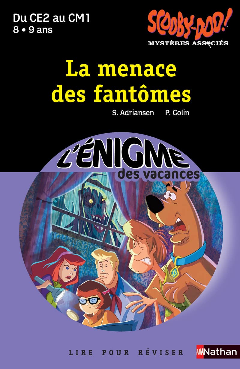 Cahier de vacances - Enigmes Scooby-Doo La menace des fantomes CE2 - CM1 book