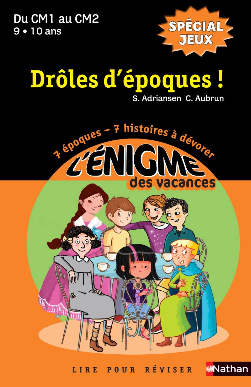 Cahier de vacances - Enigmes Drôles d'Epoques ! Spécial Jeux du CM1 au CM2 book