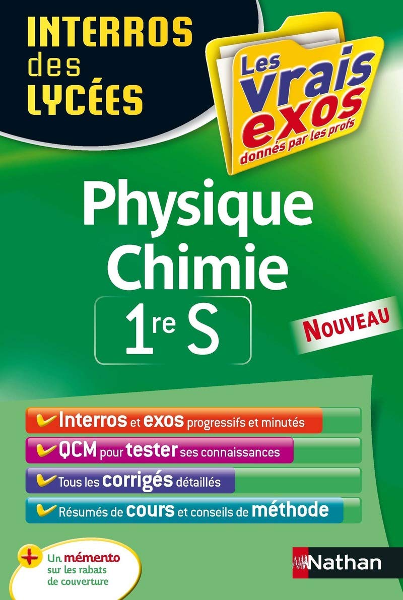 Interros des Lycées Physique Chimie 1re S Professional & Reference Books