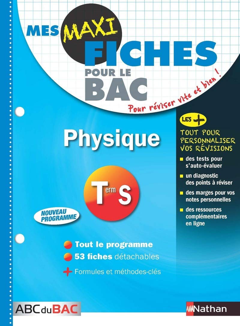 Mes MAXI Fiches Physique Term S (12) book