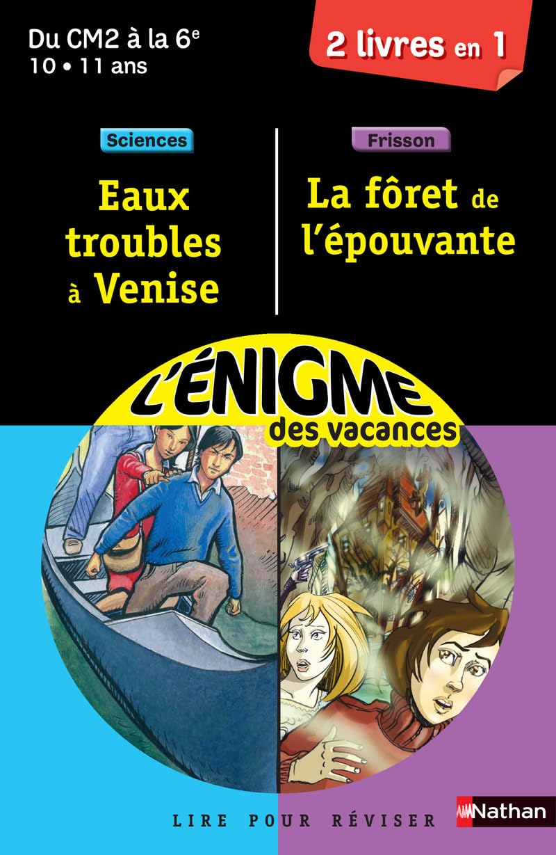 Enigme eaux trouble à Venise: Du CM2 à la 6ème Books