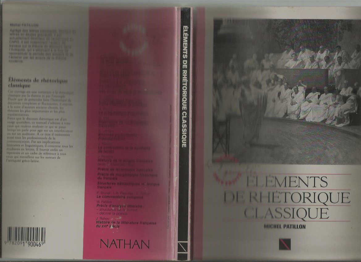 Element De Rhetorique Classique Books
