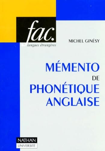 Mémento de phonétique anglaise book