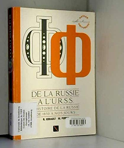 Histoire de la Russie depuis 1850, Nouvelle édition book