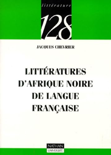 Littérature de langue française d'Afrique Noire Books