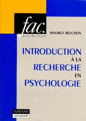 Introduction à la recherche en psychologie Books