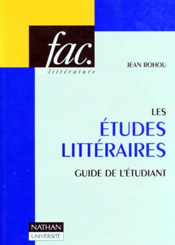 Les études littéraires, méthodes et perspectives book