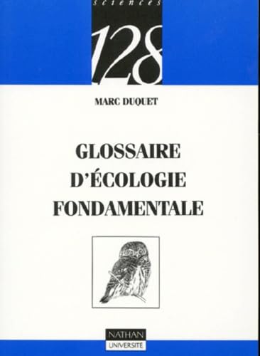 Glossaire d'écologie fondamentale Books