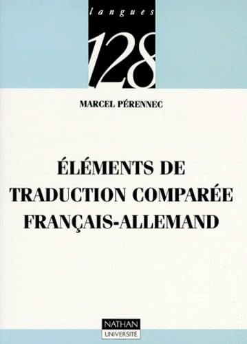 Eléments de traduction comparée français-allemand Books