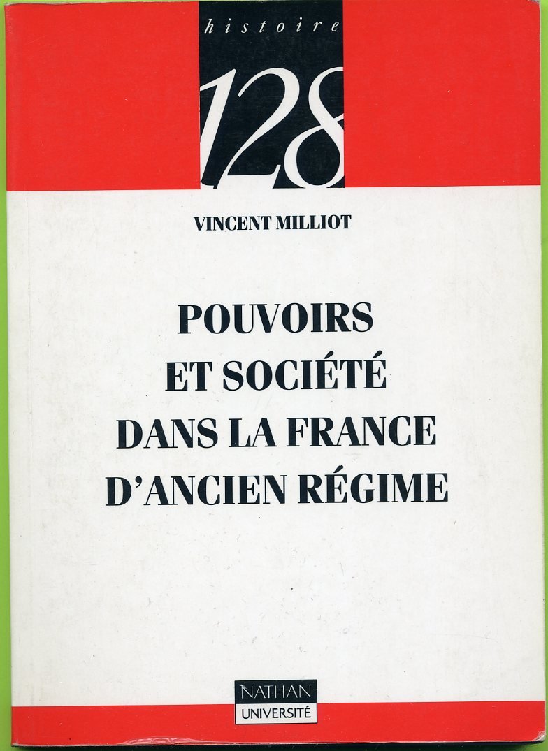 Pouvoirs et société dans la France d'Ancien régime Books