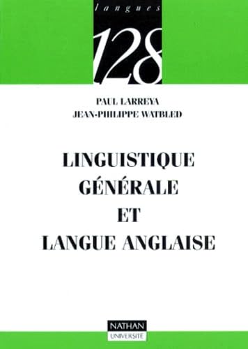 Linguistique générale et langue anglaise book