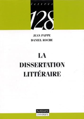 La dissertation littéraire Books
