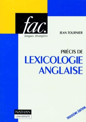 Précis de lexicologie anglaise book