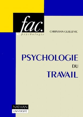 Psychologie du travail Books