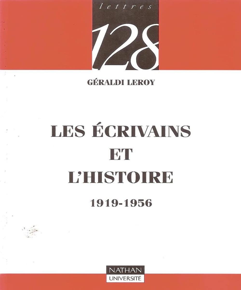 Les écrivains et l'histoire: 1919-1956 Books
