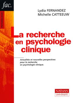 La recherche en psychologie clinique Books