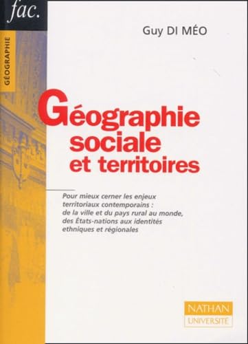 Géographie sociale et territoires book